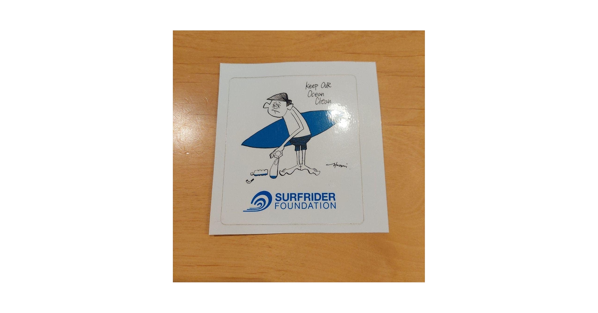 花井祐介 限定　SURFRIDER FOUNDATION サインボード（大） 61Zw-Yw7c+L.jpg_BO30,255,255,